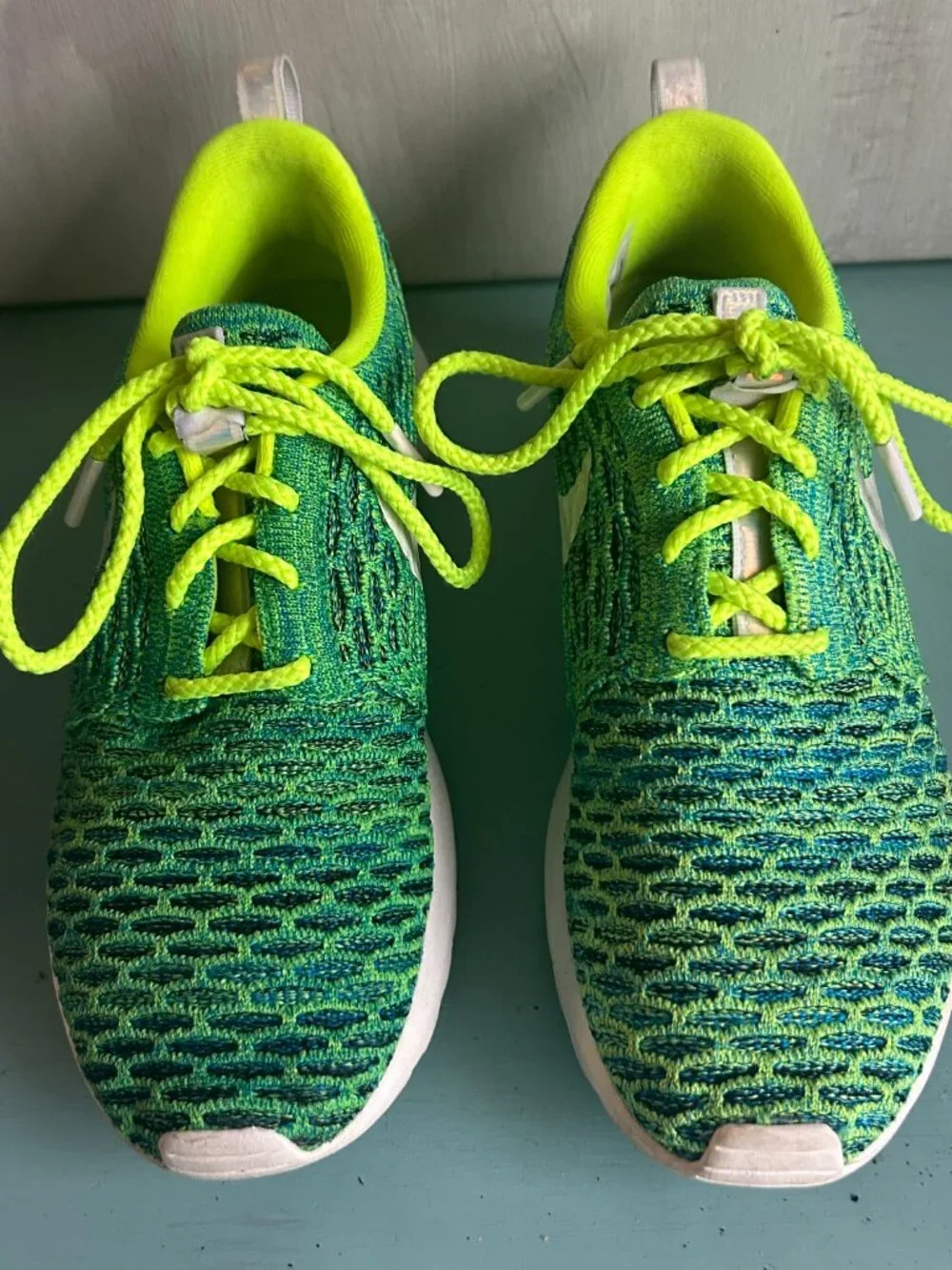 Nike Womens Roshe One NM Flyknit QS Size 6 Running Shoe Marled Limited Ediiton